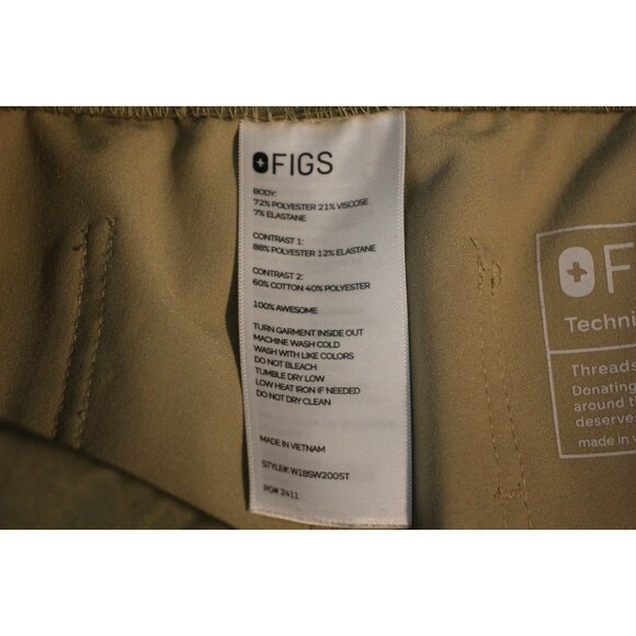 Figs Womens Small Tall 28 x 31 Zamora Jogger Scrub Pants M1053 - Picture 7 of 8